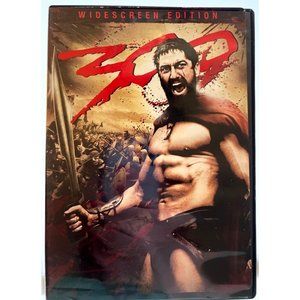 300 Movie DVD Widescreen Edition 2006 Based on the Graphic Novel by Frank Miller